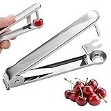 Snocciolatore di Ciliegie, Tocciolatore di ciliegie, tocciolatore manuale per frutta, snocciolatore di frutta, sminuzzatore di frutta, sminuzzatore di frutta (Inox)
