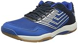 Stabiler Halt Pro Touch Herren Rebel 3 Volleyball-Schuh, Navy/Blue/Silver, 43 EU