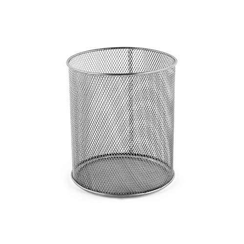 Design Ideas Mesh Utensil Cup/Organizer, Silver
