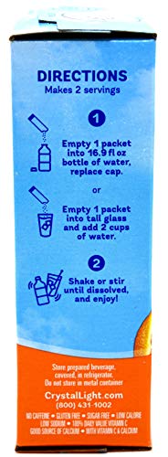 Crystal Light Drink Mix Packets Classic Orange - 10 Ct #TOP22
