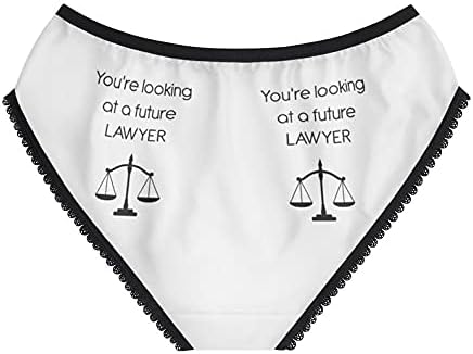 Future Lawyer Panties, Future Lawyer Underwear, Briefs, Cotton Briefs, Funny Underwear, Panties For Women