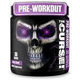 JNX SPORTS The Curse! Dark Grape Pre Workout Powder with Creatine – Extreme Energy Preworkout for Men & Women – 30 Servings – L Citrulline, Beta Alanine & Caffeine for Pump, Strength & Focus