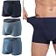 Dark Gray/Medium Blue/Light Blue-3 Pack