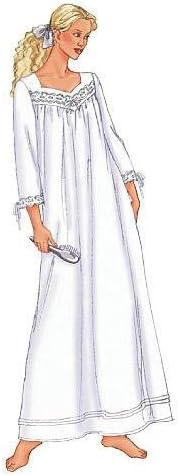 Butterick Patterns B6838 Misses'/Misses' Petite Nightgown, Size XSM (XS-S-M)
