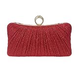 SANOVIO Convertible Evening Bag for Women | Sparkle Clutch & Crossbody Party Purse | Wedding, Formal Events