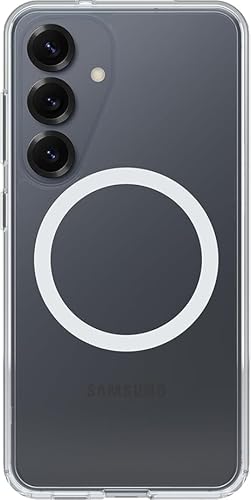 OtterBox Samsung Galaxy S25 Symmetry Series Clear Magnet Case - Non-Retail Packaging - Clear