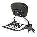 XFMT Backrest Sissy Bar Luggage Rack Compatible with Harley Davidson 2009-Later Road King, Road Glide, Street Glide, Electra Glide, Ultra Classic,CVO Road Glide Ultra Custom,CVO Street Glide