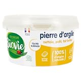 Biovie - Pietra di argilla - Droguerie - Ecodetersivo - Vaso da 300 g