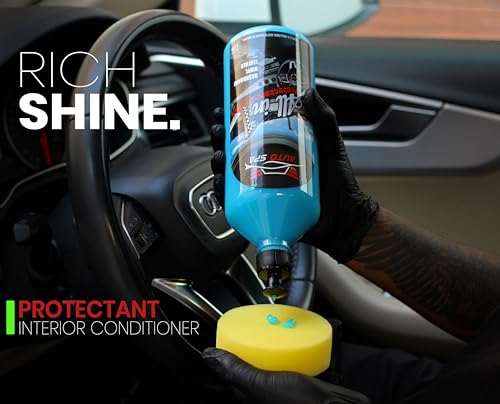 Image of AUTO SPA All-in-1 Car & Bike Multipurpose Polish, Protectant & Conditioner - 1LTR | Ultimate Automotive Polish | Leather Seats, Trims, Dashboard | Showroom Finish, Pleasant Fragrance