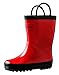 Oakiwear Children's Rain Boots (12 US Little Kid, Fiery Red)