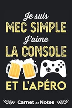 Carnet De Notes Humour Mec Simple Console Apero Jeux Video 読書メーター