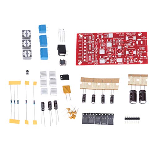 Linear Regulated Power Supply DIY Kit | Wide Range Input Voltage 5-24V for Most Electronic Experiments | Mini USB Interface with Current Limiting ion