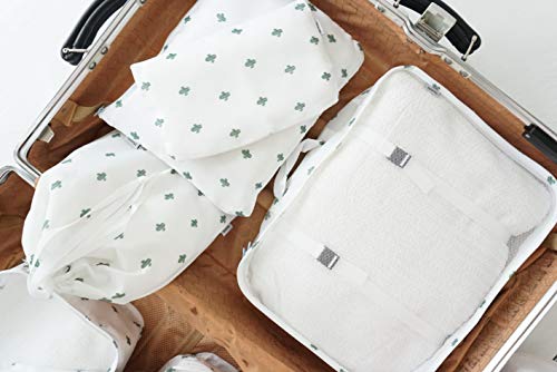 Kit Organizador Para Mala De Viagem 7 Peças (CACTUS)