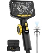 Two-Way Articulating Borescope Inspection Camera - MOTOCOCHE HD1080P Endoscope Automotive Scope w...