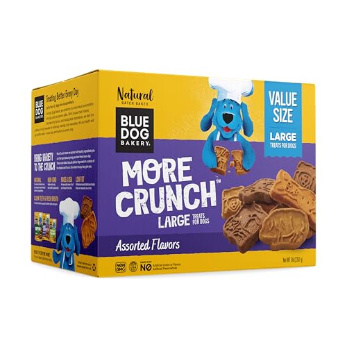 Blue Dog Bakery More Crunch Biscuits Value Box | Large, ...