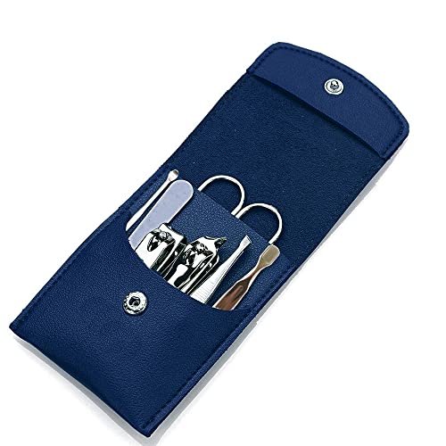Manicure Set Nail Clippers Pedicure Kit,Stainless Steel Manicure Set 7 in 1,Fingernail & Toenail Clippers,Manicure Tools,Pedicure Tools,Suitable for Travel Manicure Kit