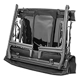 Quadratec Soft Top Storage Hanger Rack - Fits Jeep Wrangler JK 2-Door 2007-2018 - Wall-Mount Storage Hanger for Soft Tops & Windows
