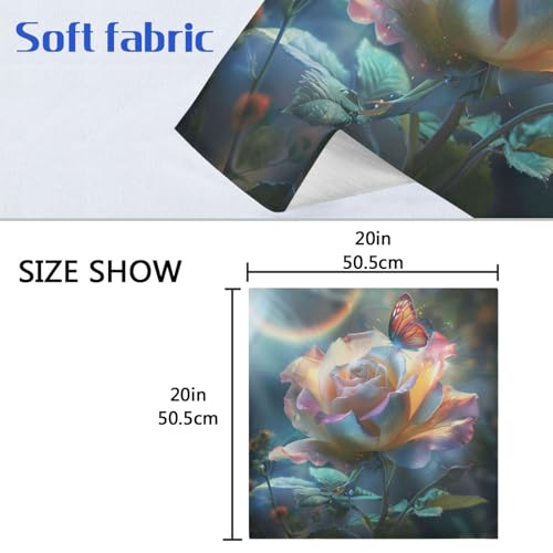 Servilletas de Tela Multicolor 20x20 pulgadas Pack x6 miniatura 6