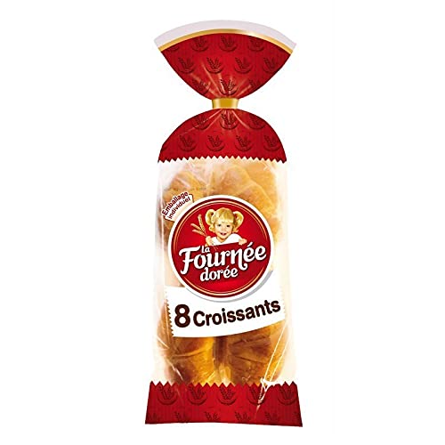 La Fournée Dorée - Lote de 8 croissants (320 g)