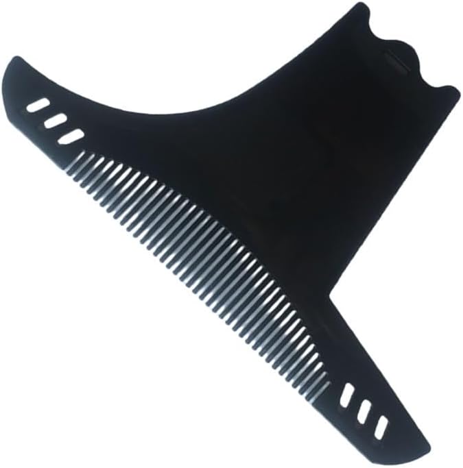 6 in 1 Beard Shaping Comb Template for Men, ABS Durable Beard Grooming ...