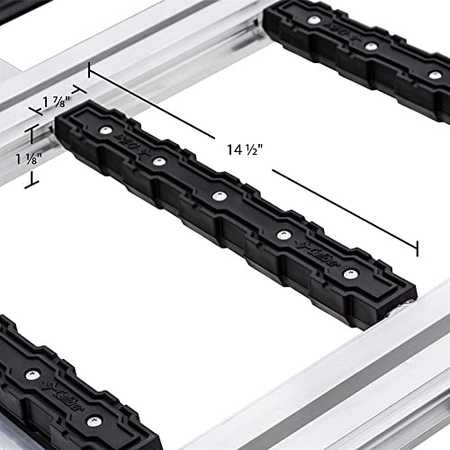Black Ice Sno-9454-Hdxw-Ext-S 7' 10" X 54" Folding Snowmobile Ramp, Extension, Stud Protectors #TOP3