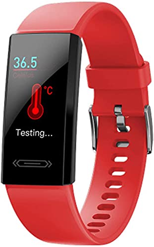 Mxchen Sport Smart Armband Temperatur Herzfrequenz Schlafüberwachungsuhr IP68 wasserdichte Uhr Pedometer Smart Armband Armband V100s Cover