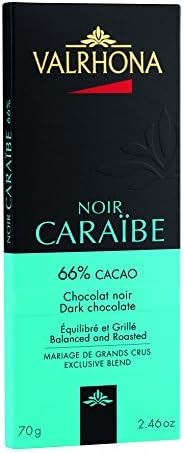 Valrhona Dark Chocolate Bar 66% Cocoa,70g