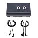 Hersmay NP-F550 Dummy Battery 2DC to D-Tap B Type & DC Spring Cable for Camera Monitor F570/F960
