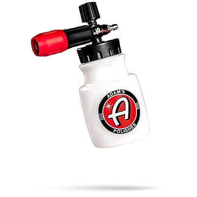 Adam's Polishes Premium Foam Cannon - Soap Sprayer for Car Wash | Sprayer Cannister for Pressure Washer 1/4 Quick Disconnect