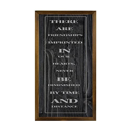 Panneau décoratif en bois rustique de 30,5x55,9 cm pour maison et loft