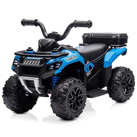 Della Kidzone 6V Ride on ATV Quad for Toddlers 18-36 Months, Blue — $79.16 (12% off)