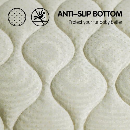 furrybaby Dog Bed Mat Flat Crate Mat with Anti-Slip Bottom Machine Washable Pet Kennel Pad for Dog Sleeping (XS 22×13”, Grey Mat) furrybaby Dog Bed Mat Flat Crate Mat with Anti-Slip Bottom Machine Washable Pet Kennel Pad for Dog Sleeping (XS 22×13”, Grey Mat)