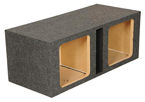 Square Kicker Solobaric Dual 12" Ported L3 L5 L7 Subwoofer Enclosure - Open Box #TOP2