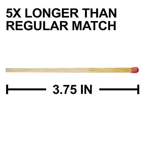 Uco Long Burn Matches - 8 Pack #TOP3