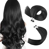 Sixstarhair Keratin Hair Extensions Human Hair 50 Grams ITip Human Hair Extensions Silky Straight Je