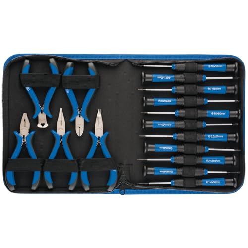 Draper 48958 16 Piece Precision Plier and Screwdriver Set