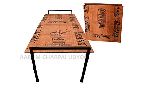 Image of Aaram Charpai Udyog Smart Plywood Foldable Single Bed (Size 2.5 X 6) | Paint Finish; Strong; Brown