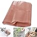 1pcs Copper Mesh Screen 10-200 Mesh - Rustproof Wire Cloth for DIY Projects & Filter Cleaner(15x15cm 100 Mesh)