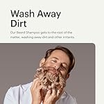 MANSCAPED® UltraPremium Beard Shampoo, Hydrating Cleanser with Eucalyptus, Rosemary, Lavender Essential Oils, Moisturizing Beard Wash for Hair and Skin (4 oz) - Image 5