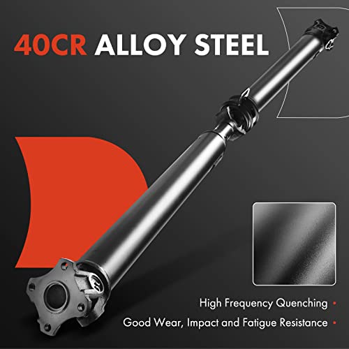 A-Premium Rear Complete Drive Shaft Prop Shaft Driveshaft Assembly Compatible With Toyota Tacoma 2011-2015, Crew Cab Pickup 4.0L 4Wd Auto Trans 60.3" Bed, Replace# 37100-04342 #TOP1