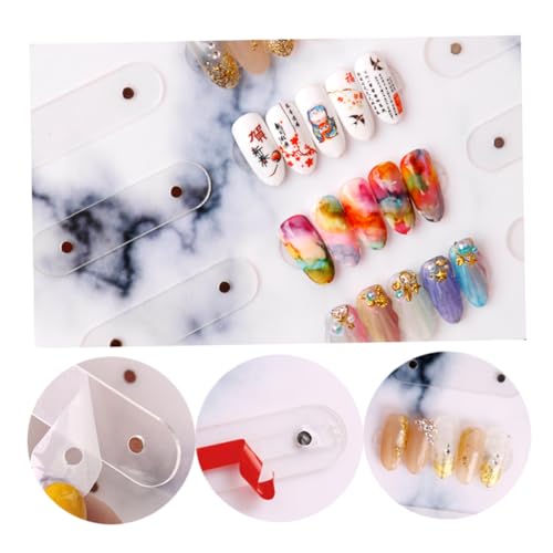 Vaguelly Espositore Per Campioni Unghie Supporto Smalti Cornice Per Esporre Manicure Strumento Per Mostrare Colori Smalti