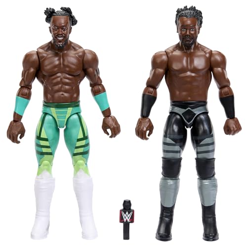 Pack figurines WWE New Day Xavier Woods Kofi Kingston jouet combat