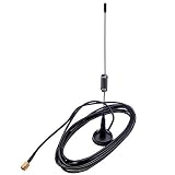 WiFi de doble banda: 2.4GHz (2400 - 2485 MHz), 5GHz / 5.8GHz (5150 - 5850 MHz); Ganancia: 9dBi; Dirección: omnidireccional; Característica: Montaje de base magnética; Cable: cable coaxial RG174 de 3 m / 10 pies; Conector de antena: conector macho RP-SMA