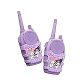 Conjunto DE WALKIE TALKIES Infantiles Kuromi INTERCOMUNICADORES A Pilas (NO Incluidas) Color Rosa Y Blanco