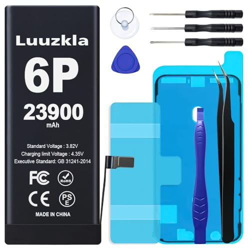 Luuzkla 23900mAh iPhone 6 Plus Battery with Tools
