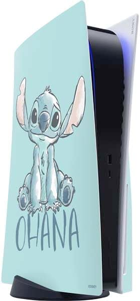 Skinit Decal Gaming Skin Compatible with PS5 Console - Officially Licensed Disney Lilo and Stitch Stay Weird Design