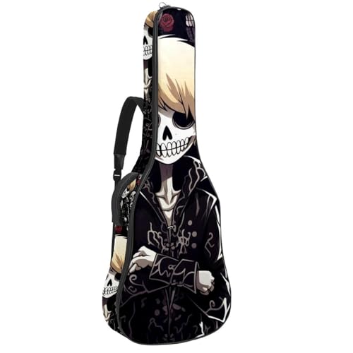 Housse guitare basse et acoustique 101-104 cm imperméable à double bandoulière