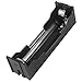 ACEIRMC 10pcs 18650 Battery Case Holder 1 Slots X 3.7V DIY 18650 Battery Storage Box, in Parallel Black Plastic Batteries Clip Box with Pin for DIY Parallel or Series Circuit PCB Projects