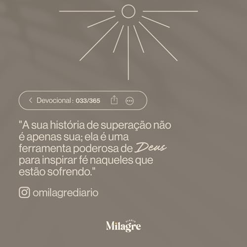 DEVOCIONAL/ORA&Ccedil;&Atilde;O DO DIA - (02 | FEVEREIRO) - FABIOLA MELO - MILAGRE DI&Aacute;RIO 033/365