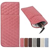 WRORUNER Heat Resistant Hair Tools Organizer Bag Portable Travel Storage Cover Pouch for Hair Straighteners, Curling Irons, Flat Irons and Hot Styling Tools(13.8" x 5.5")